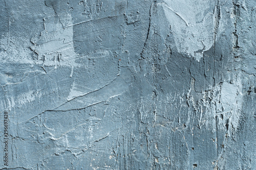 Fotografía The texture of gypsum or alibaster cracked plaster on the wall is a thick layer
