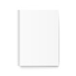 © 4zevar - Blank book cover vector illustration. Empty book on white background
