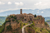Fototapeta  - View on old town of Bagnoregio - Tuscany, Italy