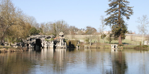 lake of majolan at Blanquefort city in France