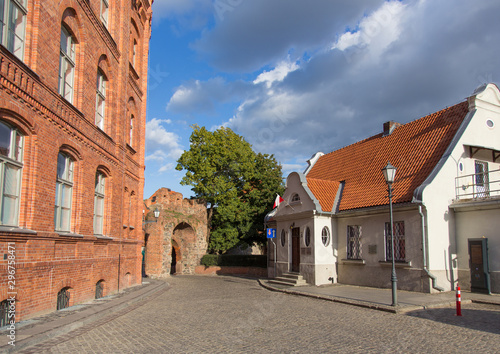 Dekoracja na wymiar  budynki-starego-miasta-w-toruniu-polska