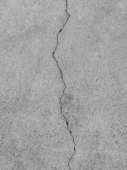 Canvas Print - crack concrete floor texture