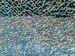 Wall Mural - abstract blurry picture with broken glass effect, suitable for background