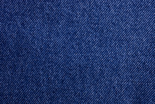 Blue Jeans Texture As Background. Top View