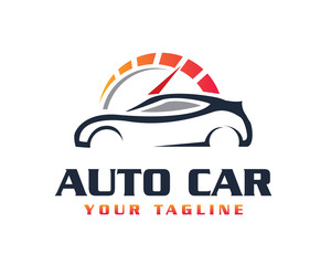 Wall Mural - Automotive Car Logo Template Vector. Automotive technician design. Auto service illustration