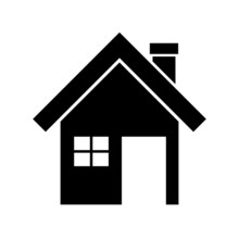 House Icon (black) Free Stock Photo - Public Domain Pictures