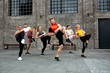 © didesign - Body training concept based on combining fitness and martial arts, street combat