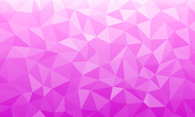 Pink Texture Low Poly Background Geometric Mosaic Ai EPS	