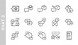 © LUTFIX - chat 3 icon set. Outline Style. each made in 64x64 pixel