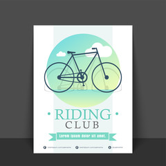 Poster - Riding Club Flyer, Template or Banner.