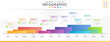 Infographic template for business. Modern Timeline diagram calendar with gantt chart, presentation vector infographic.