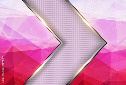 Abstract background pink texture triangle pattern.