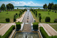 Nishat Garden In Srinagar, Also Known As “the Garden Of Bliss”, Nishat Garden In Srinagar Is Set On The Banks Of The Beautiful Dal Lake
