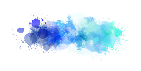 Watercolor abstract line background