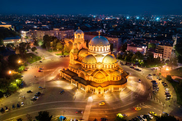 Wall Mural - Alexander Nevsky Cathedral in Sofia, Bulgaria, taken in May 2019