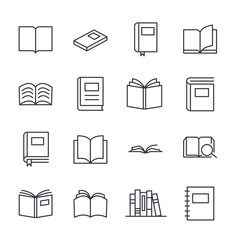 Poster - Book set icon template color editable. Book pack symbol vector sign isolated on white background. Simple logo vector illustration for graphic and web design.