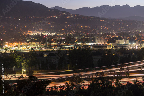 Twilight morning cityscape ...