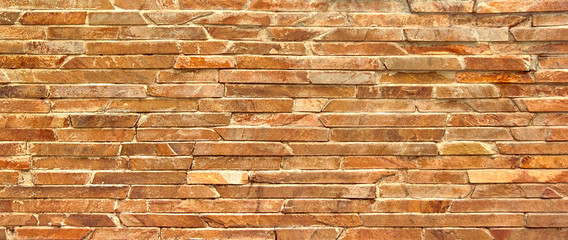 Stacked stone wall texture backround