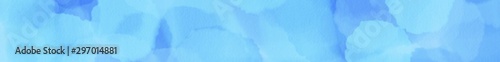Soft Blue Watercolor artistic brush stroke isolated on white background. Abst...