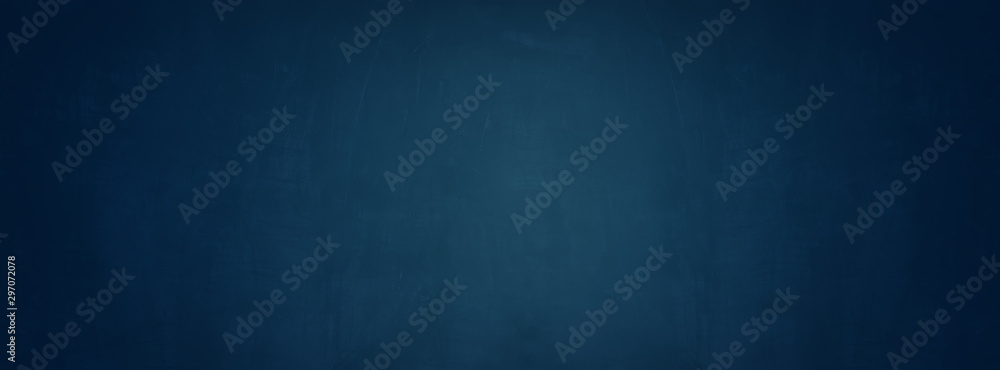 blue cement background, horizontal blank concrete wall - obrazy, fototapety, plakaty 