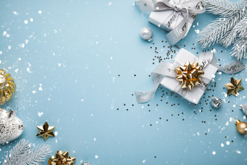 merry christmas and happy holidays greeting card, frame, banner. new year. noel. christmas white and
