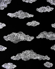 Background with clouds