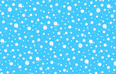 Poster - blue abstract background