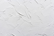 White Texture Putty Wall, Rough Grunge Background