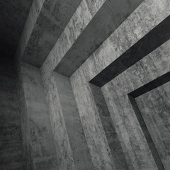 Plakat architektura 3d ozdoba krok wnętrza