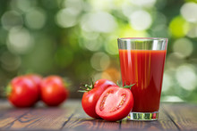 Tomato Juice In Glass