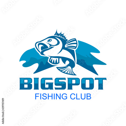 Jumping Fish Fishing Logo Design Outdoor Adventure Logo Design Template Vector Illustration Buy This Stock Vector And Explore Similar Vectors At Adobe Stock Adobe Stock