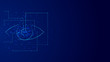 © gunayaliyeva - Vector background abstract technology eye concept