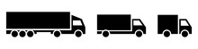 Vector Transport Logo Collection On White Background.