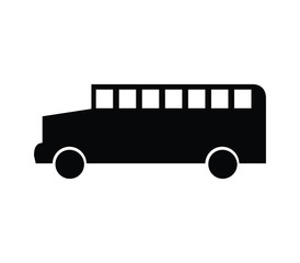 Sticker - school bus icon