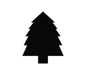 Poster - christmas tree icon