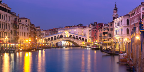 Poster - The Rialto Bridge, Venice, Italy