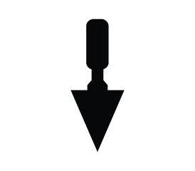 Poster - trowel icon