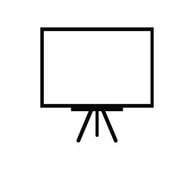 Poster - school blackboard icon