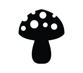 Wall Mural - mushroom icon