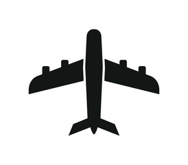 Wall Mural - airplane icon