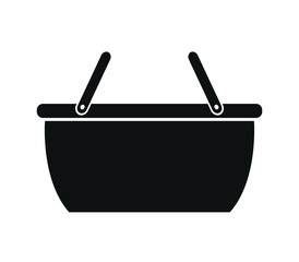 Sticker - shopping basket icon