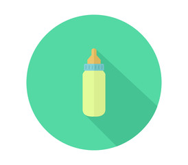 Poster - baby bottle icon