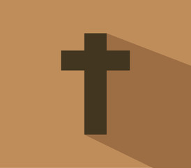 Poster - religious cross icon