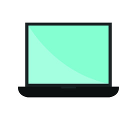 Poster - laptop icon