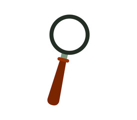 Poster - magnifying glass icon