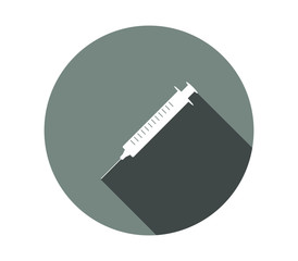 Poster - syringe icon