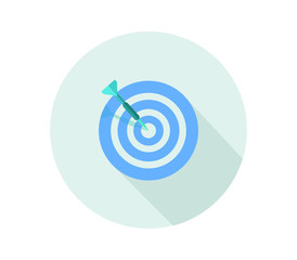 Sticker - target icon