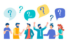 Questions And Discussion In Search Of An Answer In The Working Team Of Office Employees.