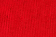 Texture Of Red Textile Fabric Material With Pattern Background