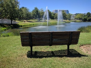 bench in park